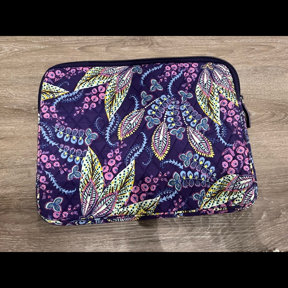 Purple Vera Bradley Laptop Bag
